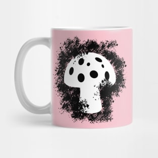 mushroom with colorful rainbow colors Mug